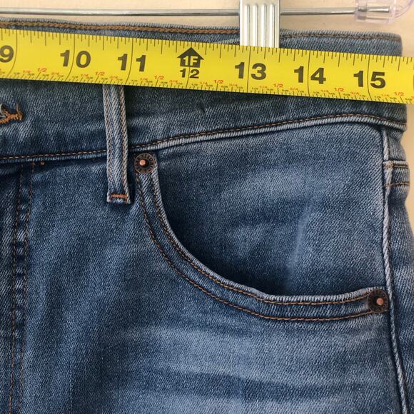 Veronica Beard Womens Carson Ankle Flare High Rise Jeans Blue Size 31 NWT - Picture 6 of 12